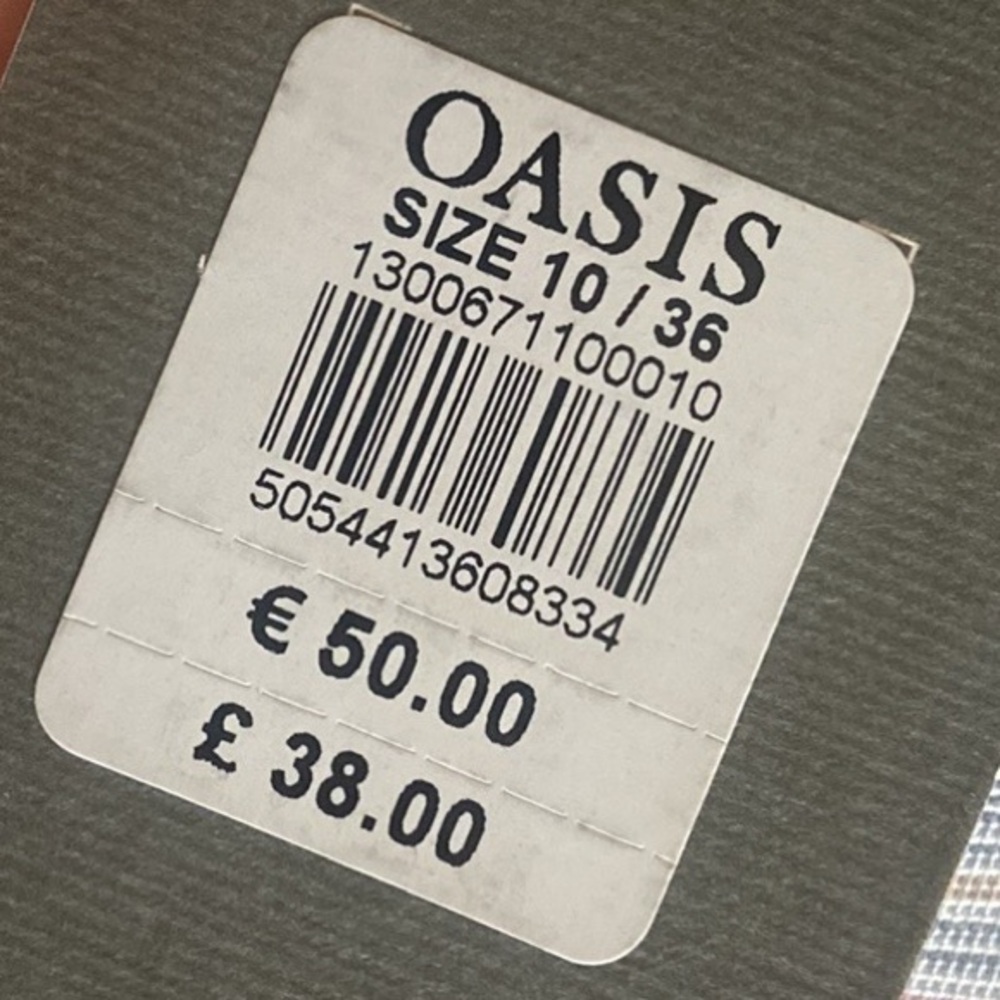 Oasis Gray and Pink Plaid Blazer - Picture 9 of 9
